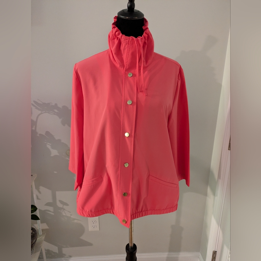 Weekends By Chico's Light Jacket Women's Size 2 (12 )